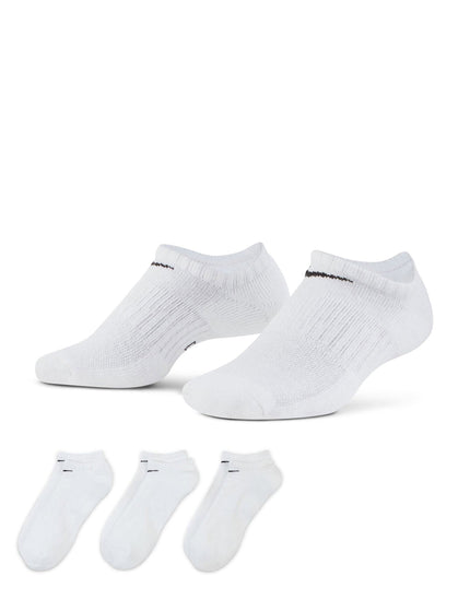 Nike Everyday Cushioned Socks (3 pairs) - White/Blackimages2- The Sports Edit