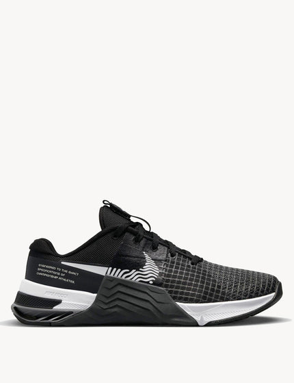 Nike Metcon 8 Shoes - Black/Smoke Grey/Whiteimage1- The Sports Edit