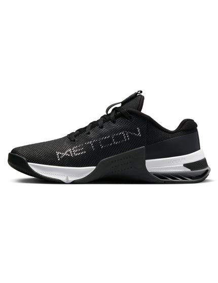 Nike Metcon 8 Shoes - Black/Smoke Grey/Whiteimage2- The Sports Edit
