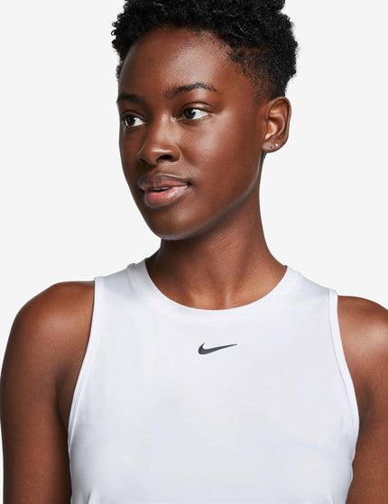 Nike One Classic Dri-FIT Tank Top - White/Blackimage3- The Sports Edit