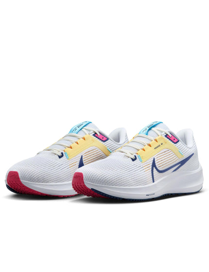 Nike Pegasus 40 Shoes - White/Deep Royal Blue/Photon Dustimage4- The Sports Edit