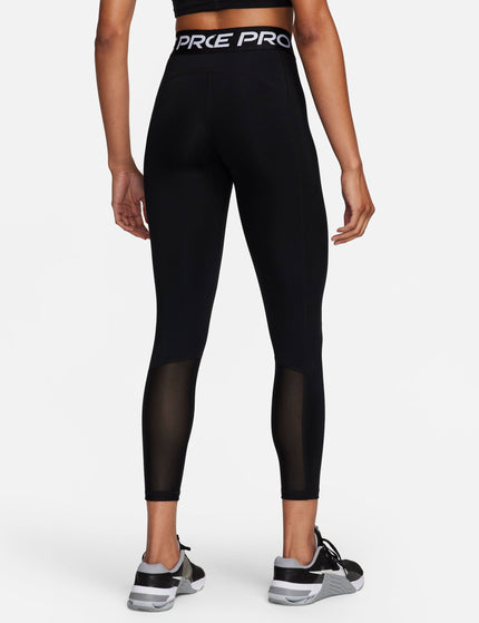 Nike Pro 365 7/8 Leggings - Black/Whiteimage2- The Sports Edit