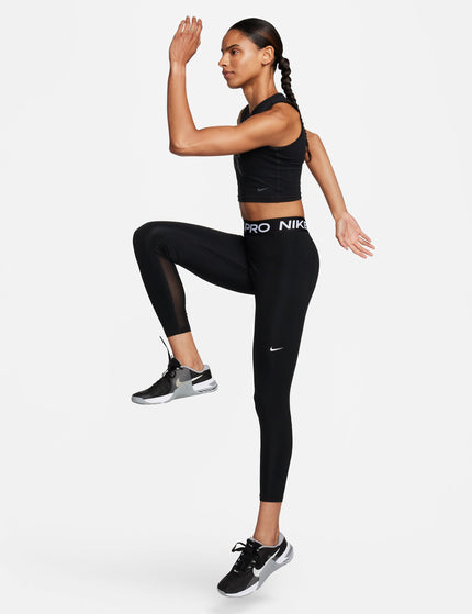 Nike Pro 365 7/8 Leggings - Black/Whiteimage6- The Sports Edit