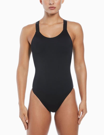 Nike Racerback One Piece - Blackimage1- The Sports Edit