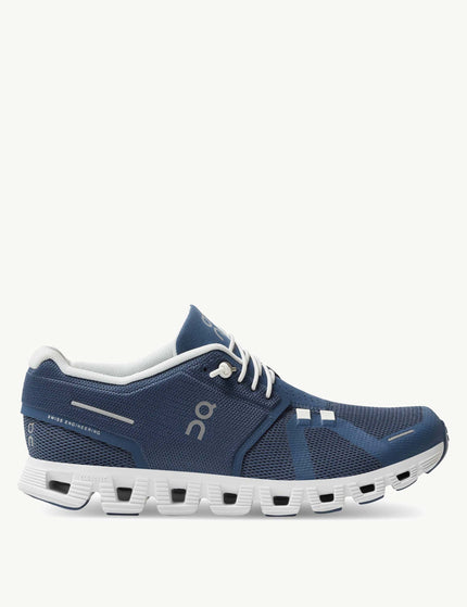 ON Running Cloud 5 - Denim/Whiteimage1- The Sports Edit