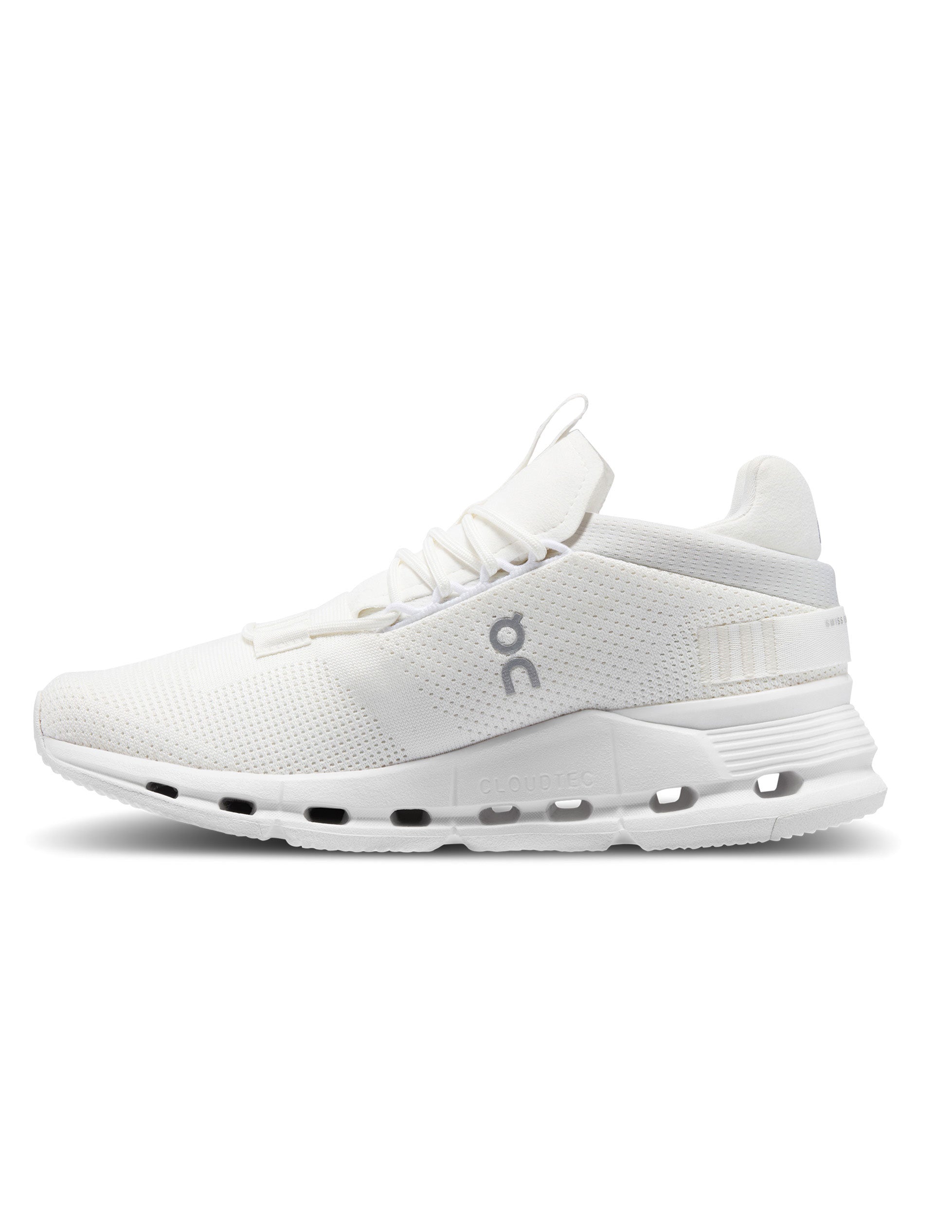 on Men's Cloudnova Running Shoes in White/White Size 8.5