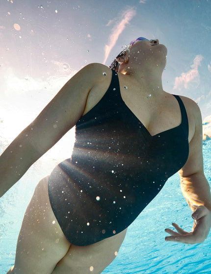 SPEEDO Shaping AquaNite Swimsuit - Blackimage7- The Sports Edit