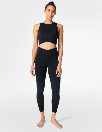 Sweaty Betty All Day Wrap Waist 7/8 Leggings - Blackimage4- The Sports Edit