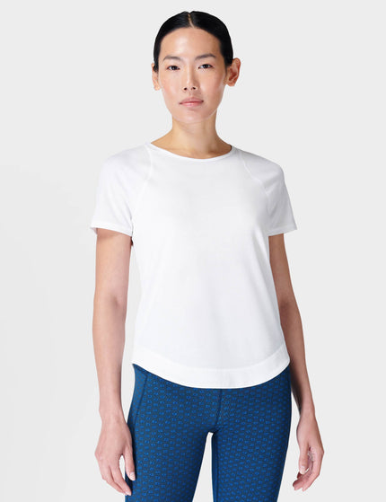 Sweaty Betty Breathe Easy Running T-Shirt - Whiteimage1- The Sports Edit