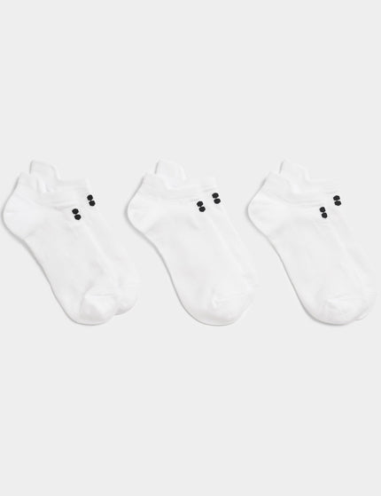 Sweaty Betty Lightweight Trainer Socks 3 Pack - Whiteimage1- The Sports Edit