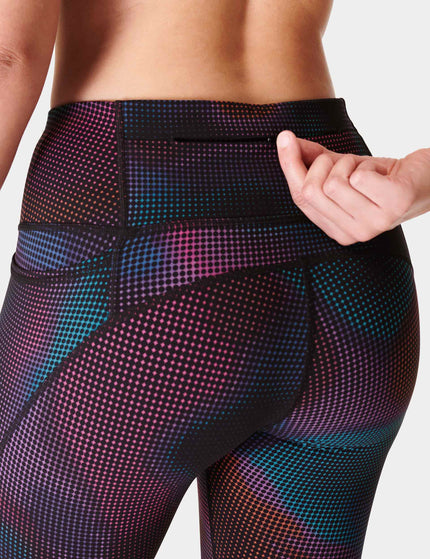 Sweaty Betty Power 7/8 Gym Leggings - Black Gradient Dot Printimage3- The Sports Edit