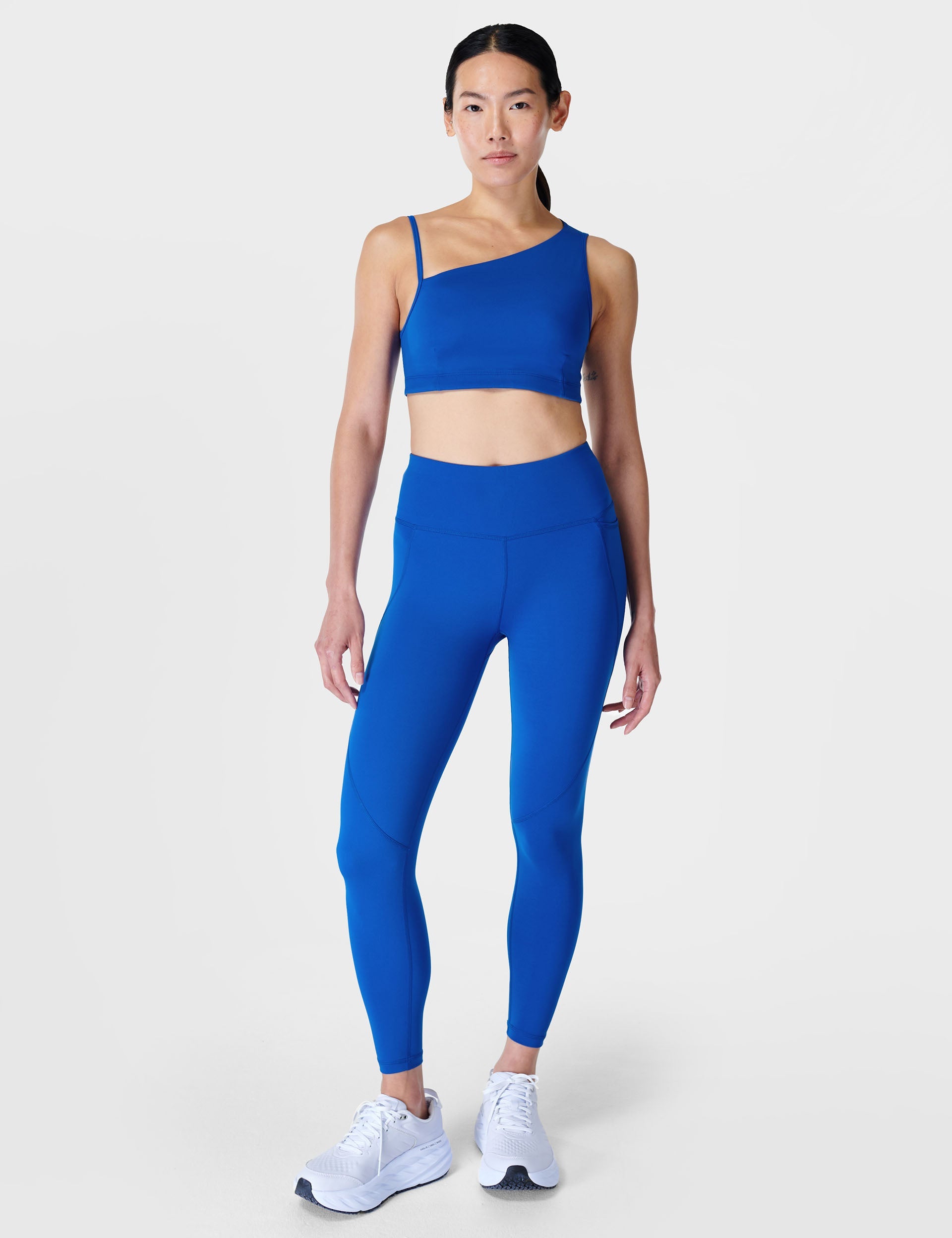 Sweaty Betty Power 7/8 Gym Leggings, Blue Snake, XS