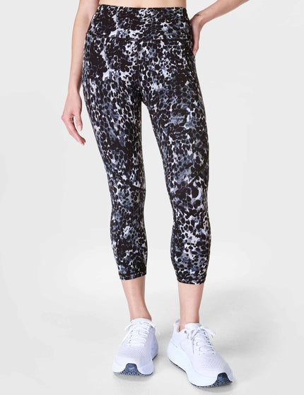 Sweaty Betty Power Cropped Gym Leggings - Grey Dapple Printimage1- The Sports Edit