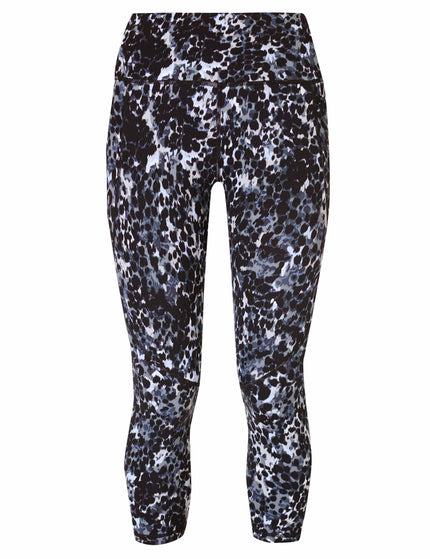 Sweaty Betty Power Cropped Gym Leggings - Grey Dapple Printimage8- The Sports Edit