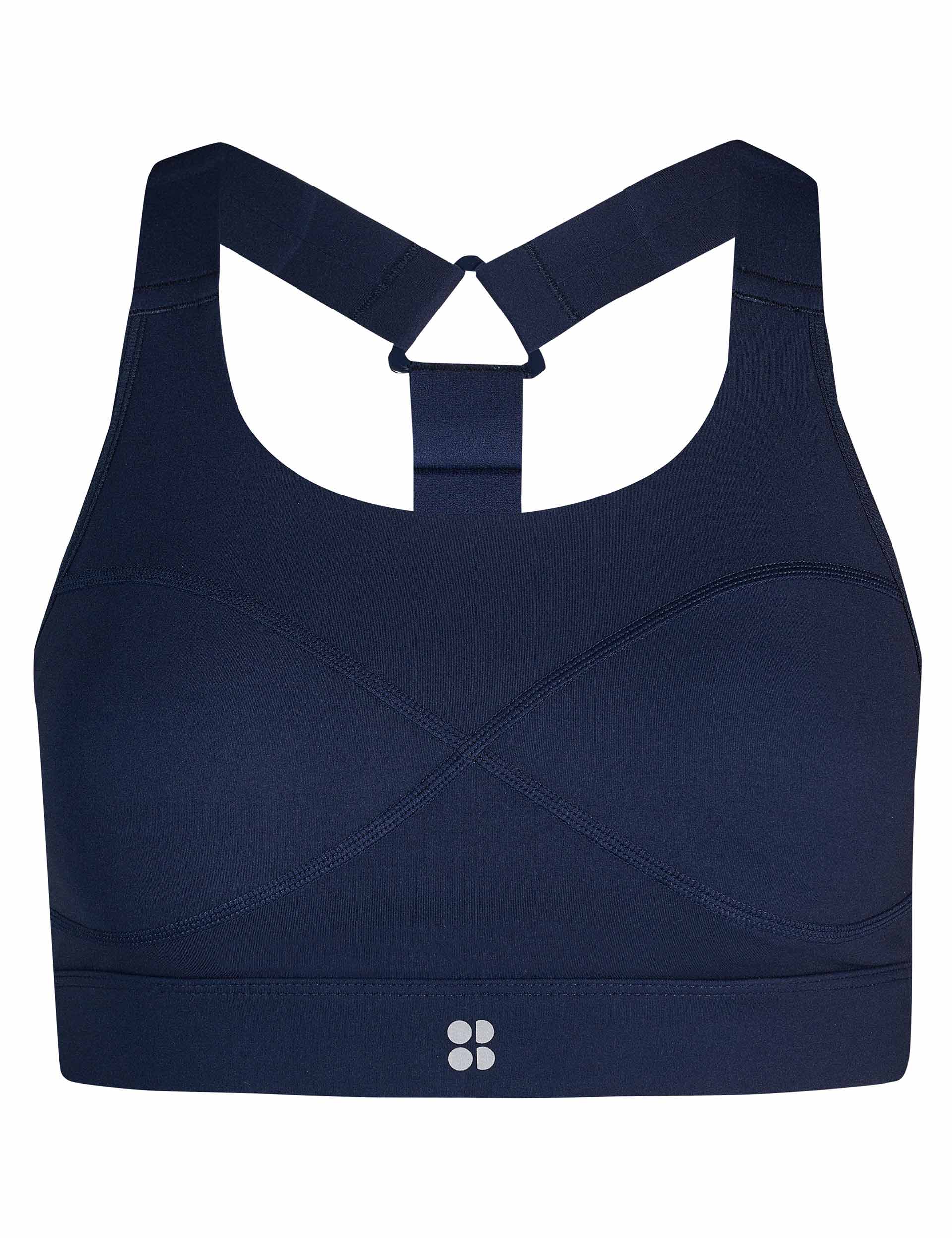 Sweaty Betty POWER CONTOUR ZIP BRA - Medium support sports bra