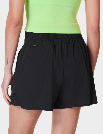 Sweaty Betty Relay Shell Shorts - Blackimage2- The Sports Edit