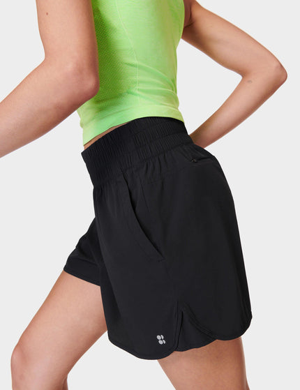 Sweaty Betty Relay Shell Shorts - Blackimage4- The Sports Edit