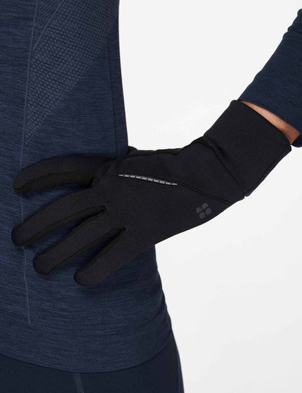 Sweaty Betty Run Gloves - Blackimage5- The Sports Edit