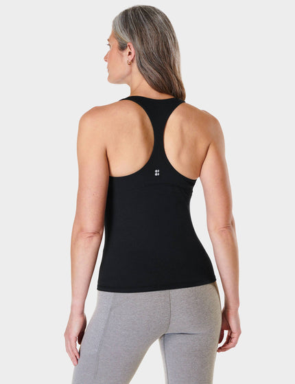 Sweaty Betty Soft Sculpt Sleek Racerback Tank - Blackimage2- The Sports Edit