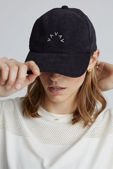 Varley Franklin Cap - Black/Ivoryimages1- The Sports Edit