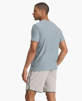 Strato Tech Tee - Stormy Heather