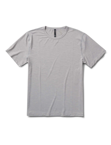 Vuori Zephyr Tee - Heather Greyimages3- The Sports Edit