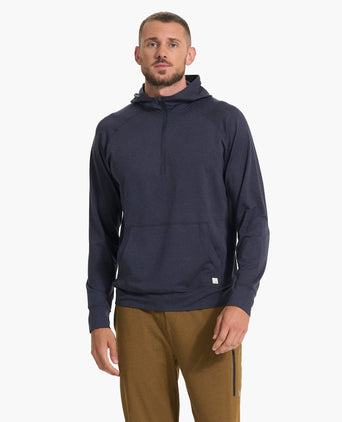 Ponto Performance 1/2 Zip Hoodie - Midnight Heather